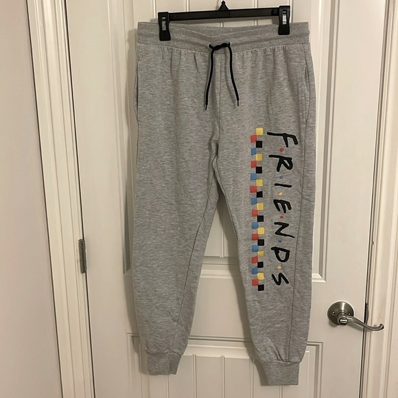 F.R.I.E.N.D.S joggers. New without tags women’s size L elastic waist‎ and ankles - Picture 1 of 9